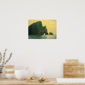 Nieuw-Zeelandse Hole in de Rock Poster (Keuken)