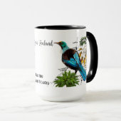 Nieuw-Zeelandse inheemse vogel mok (Voorkant rechts)