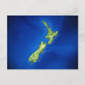 Nieuw-Zeelandse kaart (Voorkant)