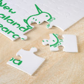 Nieuw-Zeelandse kaart Legpuzzel (Zijkant)