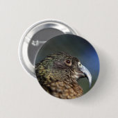 Nieuw-Zeelandse kea, alpenbergpapegaai Ronde Button 5,7 Cm (Voorkant /achterkant)