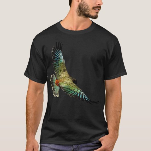 Nieuw-Zeelandse Kea T-shirt (Voorkant)