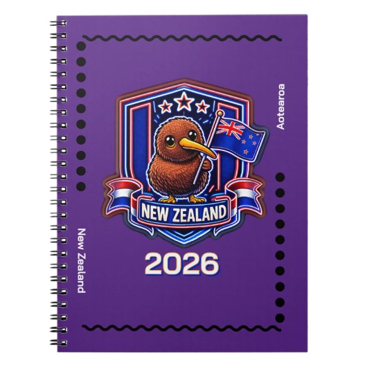 Nieuw-Zeelandse Kinderen Notitieboek (Voorkant)