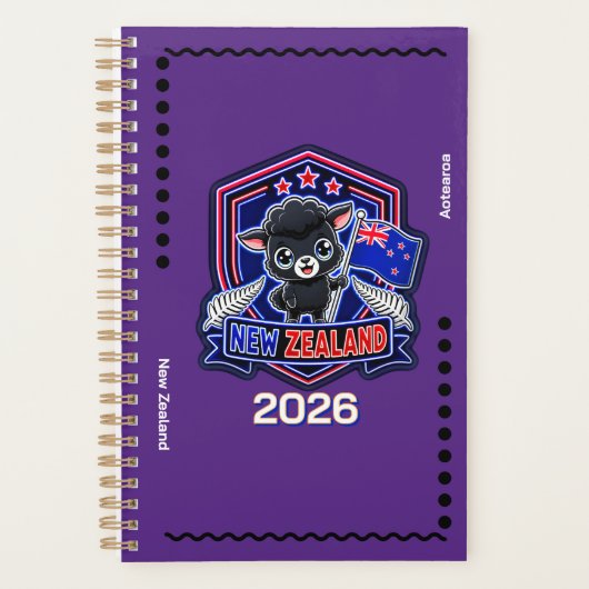 Nieuw-Zeelandse Kinderen Planner (Voorkant)