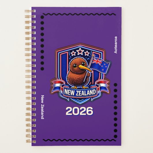 Nieuw-Zeelandse Kinderen Planner (Voorkant)
