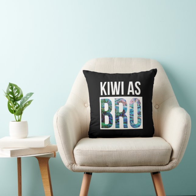 NIEUW-ZEELANDSE KIWI ALS GEZEGDE KUSSEN (Stoel)