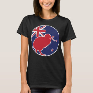 Nieuw-Zeelandse Kiwi Nieuw-Zeelander National Anim T-shirt