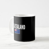 Nieuw-Zeelandse Kiwi vlag Koffiemok (Voorkant links)