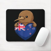 Nieuw-Zeelandse Kiwi Vogel Muismat (Met muis)