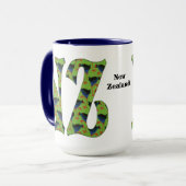 Nieuw-Zeelandse koffie Mok (Voorkant links)