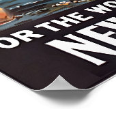Nieuw-Zeelandse Kunst Fly Fishing Print Reisposter (Hoek)