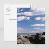 Nieuw-Zeelandse kust Briefkaart (Voorkant / Achterkant)