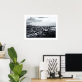 Nieuw-Zeelandse landschappen - Curio Bay Poster (Thuiskantoor)