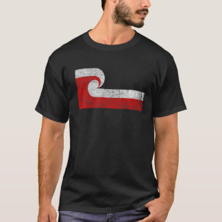 NIEUW-ZEELANDSE MAORI VLAG TINO RANGATIRATANGA T-SHIRT