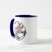 Nieuw-Zeelandse Mok voor voetbalkoffie (Voorkant links)