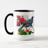 Nieuw-Zeelandse Native Bird Coffee Mok (Links)