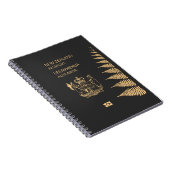 Nieuw-Zeelandse paspoortdekking Notitieboek (Rechterzijde)