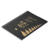 Nieuw-Zeelandse paspoortdekking Notitieboek (Linkerzijde)