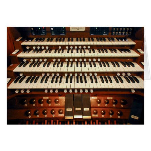 Nieuw-Zeelandse pijplorgaanconsole (Voorkant Horizontaal)