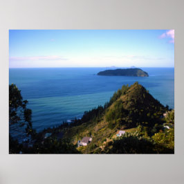Nieuw-Zeelandse Posters Top van Mt Paku Tairua