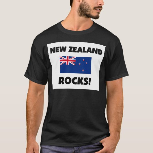 Nieuw-Zeelandse Rocks T-shirt (Voorkant)