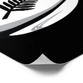 Nieuw-Zeelandse Rugby Jersey Poster (Hoek)