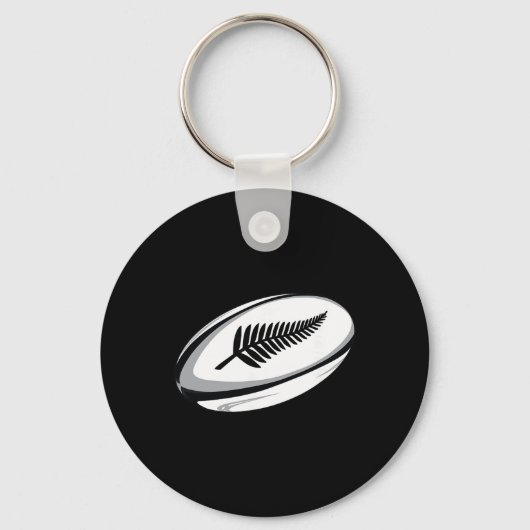 Nieuw-Zeelandse Rugby Jersey Sleutelhanger (Voorkant)