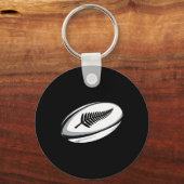 Nieuw-Zeelandse Rugby Jersey Sleutelhanger (Voorkant)