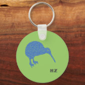 Nieuw-Zeelandse Sleutelhanger Kiwi (Voorkant)