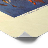 Nieuw-Zeelandse spoorweg Poster (Hoek)