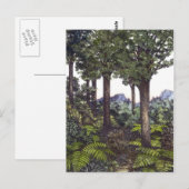 Nieuw-Zeelandse Struik Briefkaart (Voorkant / Achterkant)