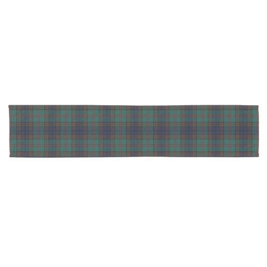 Nieuw-Zeelandse Tartan Plaid Pattern Korte Tafelloper (Horizontaal)