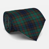 Nieuw-Zeelandse Tartan Plaid Pattern Stropdas (Opgerold)