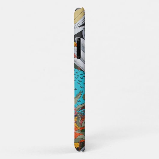 Nieuw-Zeelandse telefooncel Case-Mate iPhone Case (Achterkant/rechts)