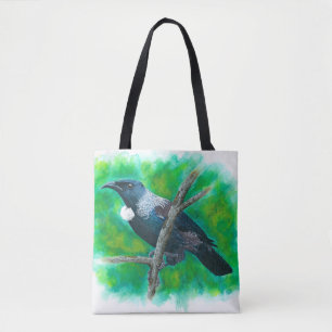Nieuw-Zeelandse Tui - Schilderen in acryl Tote Bag