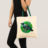 Nieuw-Zeelandse Tui - Schilderen in acryl Tote Bag (Voorkant (product))