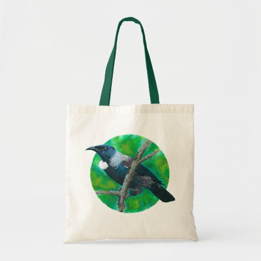 Nieuw-Zeelandse Tui - Schilderen in acryl Tote Bag (Voorkant)