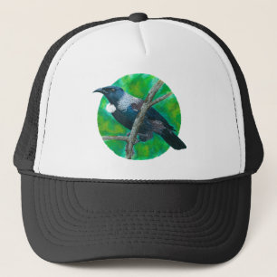 Nieuw-Zeelandse Tui - Schilderen in acryl Trucker Pet