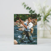 Nieuw-Zeelandse Vintage Poster hersteld Briefkaart (Staand voorkant)