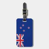 Nieuw-Zeelandse vlag Bagagelabel (Voorkant verticaal)