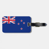 Nieuw-Zeelandse vlag Bagagelabel (Achterkant horizontaal)