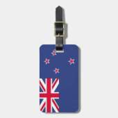 Nieuw-Zeelandse vlag Bagagelabel (Voorkant verticaal)