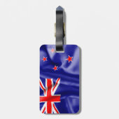 Nieuw-Zeelandse vlag Bagagelabel (Achterkant verticaal)