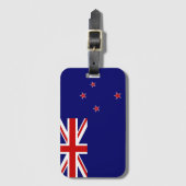 Nieuw-Zeelandse vlag Bagagelabel (Voorkant (verticaal))