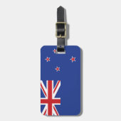 Nieuw-Zeelandse vlag Bagagelabel (Voorkant verticaal)