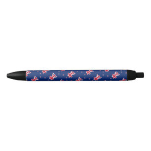 Nieuw-Zeelandse vlag balpen Zwarte Inkt Pen