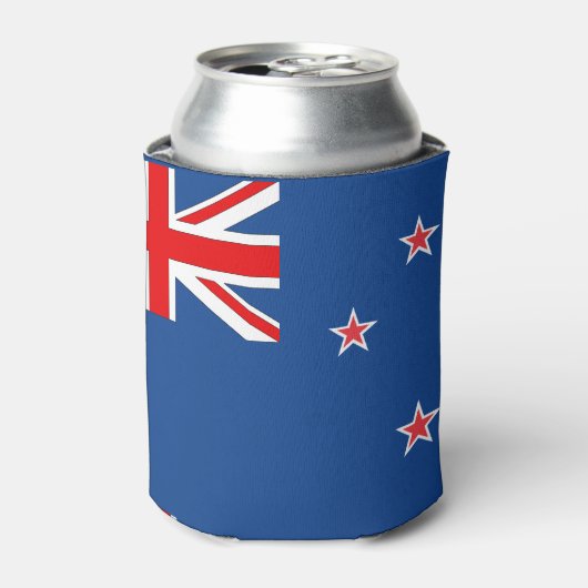 Nieuw-Zeelandse vlag Blikjeskoeler (Blikje Voorkant)