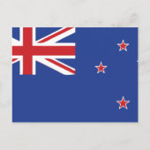 Nieuw-Zeelandse vlag Briefkaart (Voorkant)