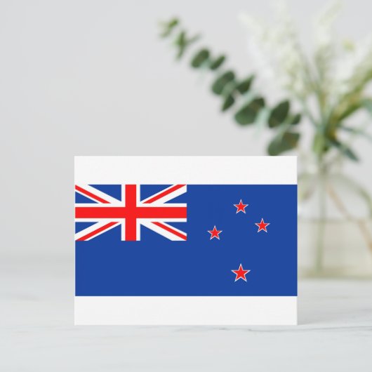 Nieuw-Zeelandse vlag Briefkaart (Staand voorkant)