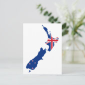 Nieuw-Zeelandse vlag Briefkaart (Staand voorkant)
